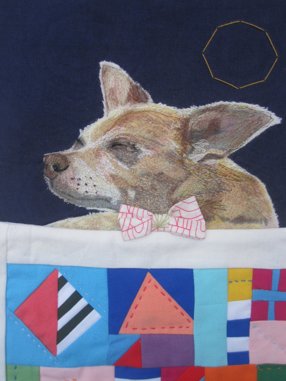My portrait of Wilfredo the dog for Lisa Congdon