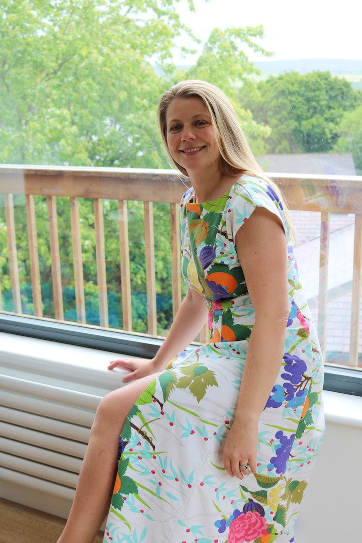 The Big Stitch Campaign: How I made an evening dress from a curtain