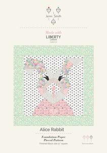 Alice Rabbit Pattern - Tea for Two
