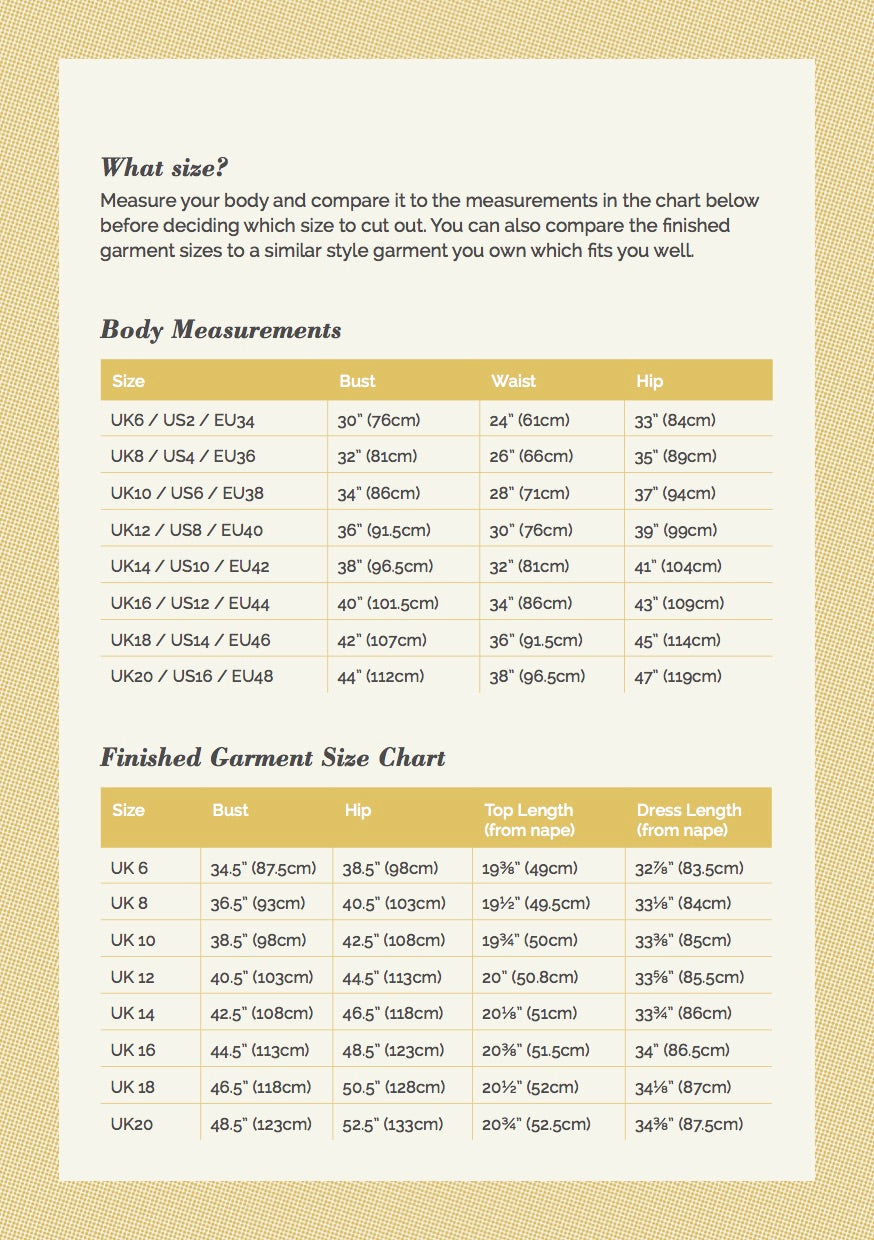 Riley Collection Sewing Pattern